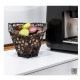 Shop quality Zuri Coffee Pod Holder/Fruit ~Basket, Hand-Stitched Leather Rim-Black in Kenya from vituzote.com Shop in-store or online and get countrywide delivery!