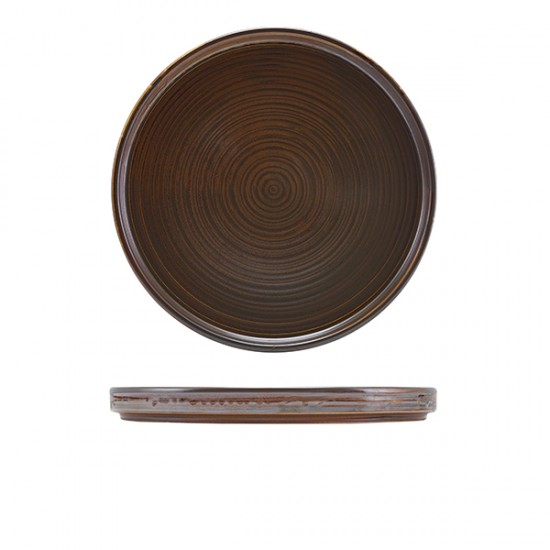 Shop quality Neville Genware Terra Porcelain Rustic Copper Low Presentation Plate 25cm in Kenya from vituzote.com Shop in-store or online and get countrywide delivery!