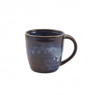 Neville Genware Terra Porcelain Aqua Blue Mug, 300ml /30cl/10.5oz