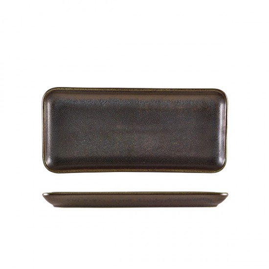 Shop quality Neville Genware Terra Porcelain Black Narrow Rectangular Platter,  27 x 12.5cm in Kenya from vituzote.com Shop in-store or online and get countrywide delivery!