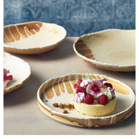 Shop quality Neville Genware Terra Porcelain Roko Sand Presentation Plate, 21cm in Kenya from vituzote.com Shop in-store or online and get countrywide delivery!
