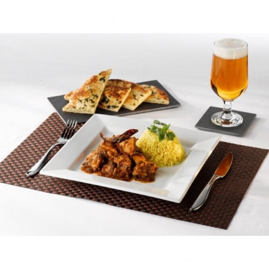 Neville Genware Slate Platter, 10 x 10 x 0.5cm (L x W x H)