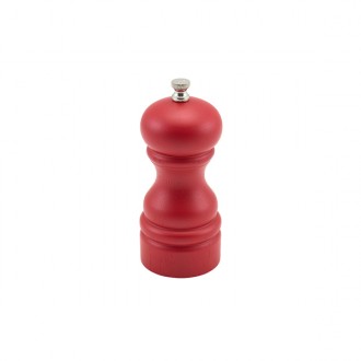 Neville GenWare Red Wooden Salt/Pepper Grinder 13cm 13cm/5" (H)