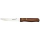 Neville Genware Steak Knife Large - Dark Wood Handle	
