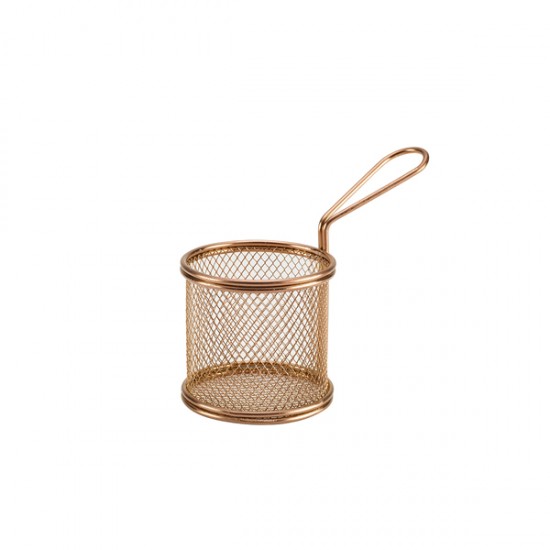 Shop quality Neville Genware Copper Serving Fry Basket Round 9.3 x 9cm in Kenya from vituzote.com Shop in-store or online and get countrywide delivery!