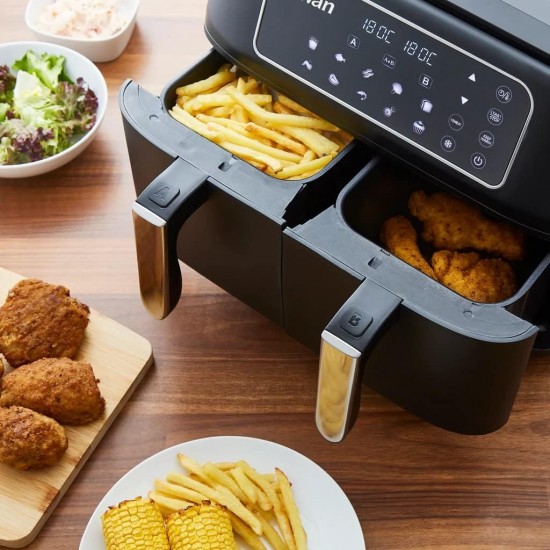 Shop quality Swan Duo Digital Air Fryer, Dual Baskets, Family Sized 8L in Kenya from vituzote.com Shop in-store or online and get countrywide delivery!