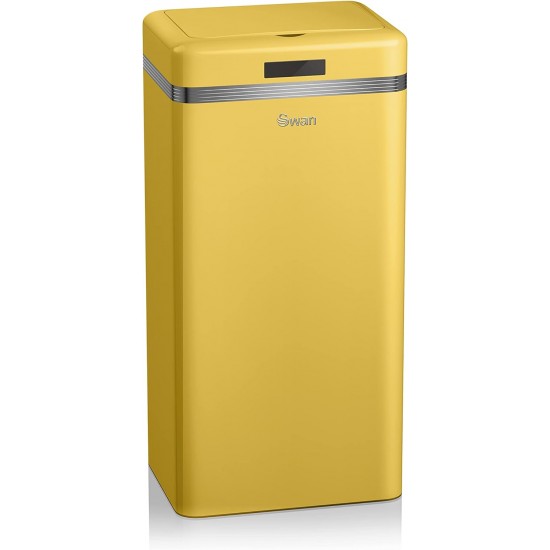 Shop quality Swan Retro Square Automatic Sensor Bin with Infrared Technology, 45 Litre, Yellow in Kenya from vituzote.com Shop in-store or online and get countrywide delivery!