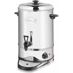 Swan 16 Litre (66 cup) Commercial Stainless Steel Catering Urn / Water Boiler