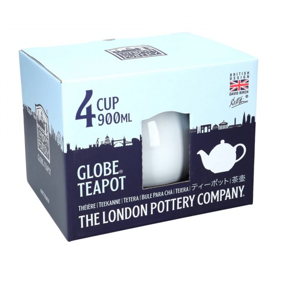 Shop quality London Pottery Globe Teapot, 4 Cup (900 ml), White in Kenya from vituzote.com Shop in-store or online and get countrywide delivery!