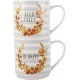 Shop quality Creative Tops “Be Happy” and “Hello Lovely” 2-Piece Set of Fine China Stacking Mugs, Grey in Kenya from vituzote.com Shop in-store or online and get countrywide delivery!