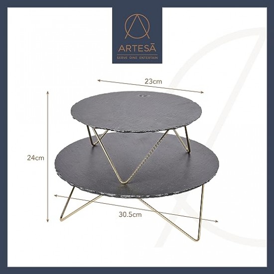 Shop quality Artesa 2 Tier Slate Serving Platter in Kenya from vituzote.com Shop in-store or online and get countrywide delivery!