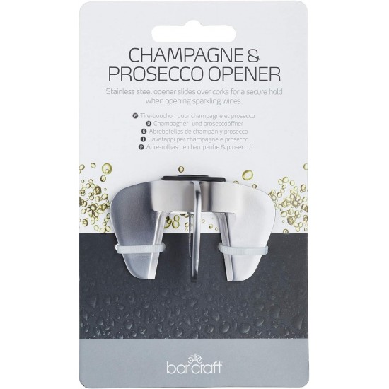 Shop quality BarCraft Champagne/Sparkling Wine Opener, Stainless Steel in Kenya from vituzote.com Shop in-store or online and get countrywide delivery!