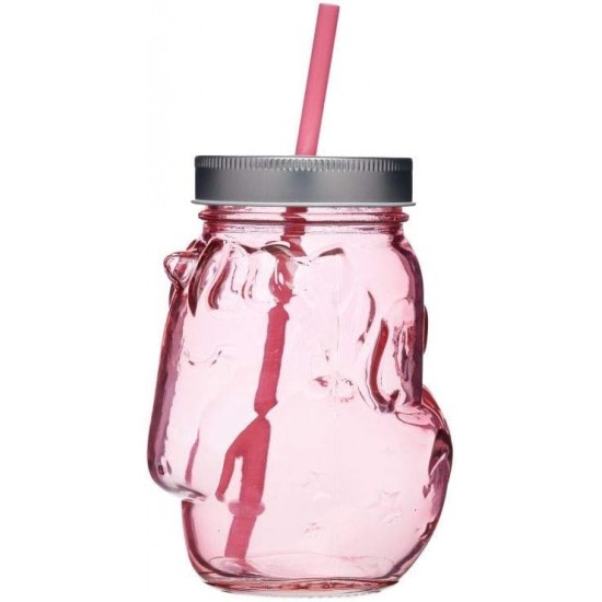 Shop quality BarCraft Novelty Unicorn 500ml Pink Glass Drinks Jar in Kenya from vituzote.com Shop in-store or online and get countrywide delivery!