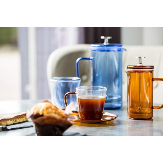 La Cafetiere French Press Coffee Maker, Borosilicate Glass, Blue, 8 Cup (1 Litre), C000866 Shop quality La Cafetiere French Press Coffee Maker, Borosilicate Glass, Blue, 8 Cup (1 Litre) in Kenya from vituzote.com Shop in-store or online and get countrywide delivery!