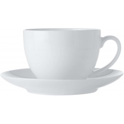 Maxwell & Williams White Basics Cup & Saucer, 280ML