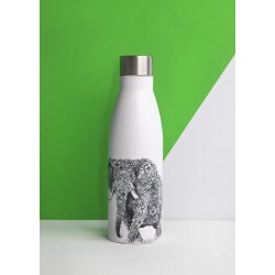 Maxwell & Williams Marini Ferlazzo Double Wall Insulated Bottle 500ML Elephant