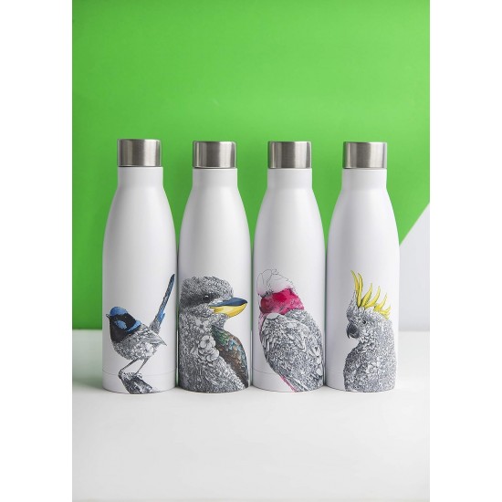 Shop quality Maxwell & Williams Marini Ferlazzo Insulated Water Bottle with Superb Fairy-Wren Design, 500ml, White in Kenya from vituzote.com Shop in-store or online and get countrywide delivery!