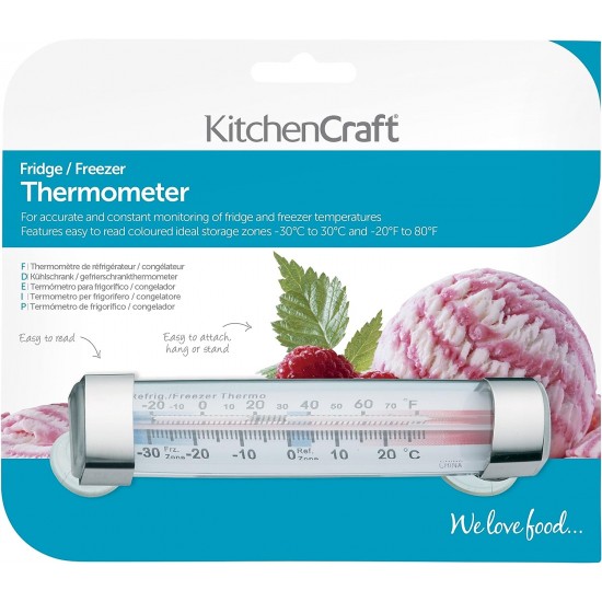 Shop quality Kitchen Craft Plastic Fridge and Freezer Thermometer with Easy-Read Horizontal Display and Suction Cup in Kenya from vituzote.com Shop in-store or online and get countrywide delivery!