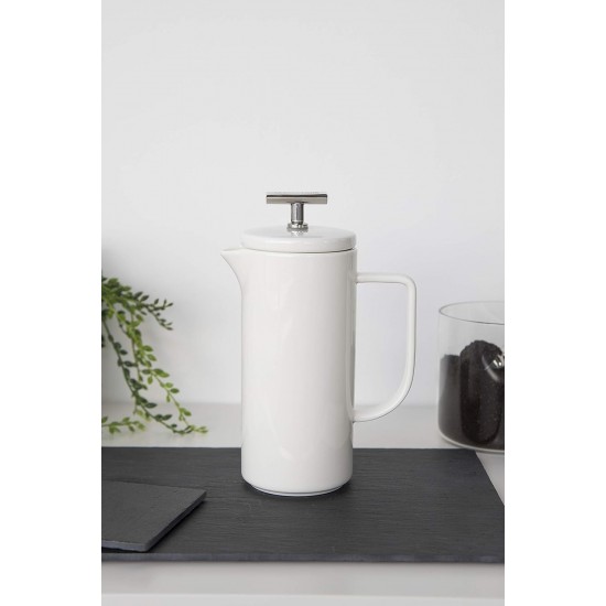 Shop quality La Cafetière Vienna 4-Cup (480ml) French Press Coffee Maker in Gift Box, Ceramic - White in Kenya from vituzote.com Shop in-store or online and get countrywide delivery!