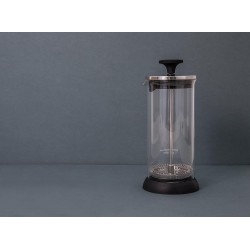 La Cafetière Glass Milk Frother, Black, 400ml