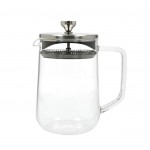 La Cafetière Loose Leaf 4-Cup Glass Teapot, 1050ml