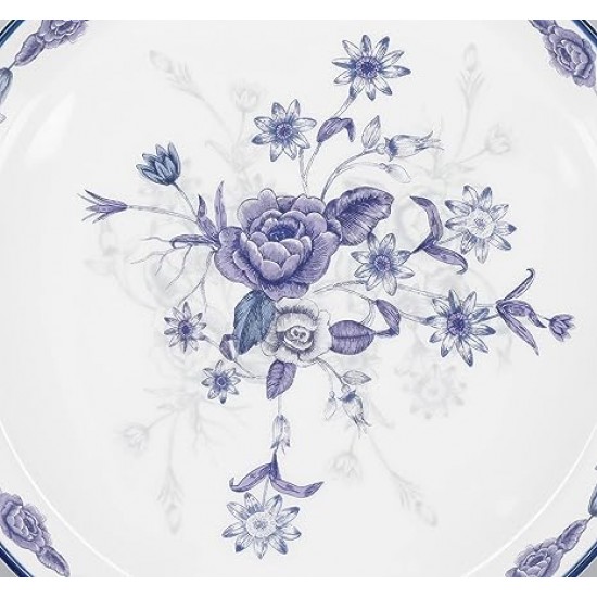 Shop quality London Pottery Blue Rose Cake Plate, Ceramic, Almond Ivory / Blue, 20 cm in Kenya from vituzote.com Shop in-store or online and get countrywide delivery!
