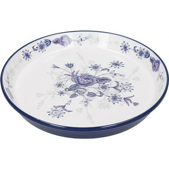 Shop quality London Pottery Blue Rose Cake Plate, Ceramic, Almond Ivory / Blue, 20 cm in Kenya from vituzote.com Shop in-store or online and get countrywide delivery!