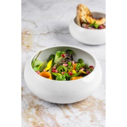 Mikasa Hospitality Lotus Bowl, 16 cm, White