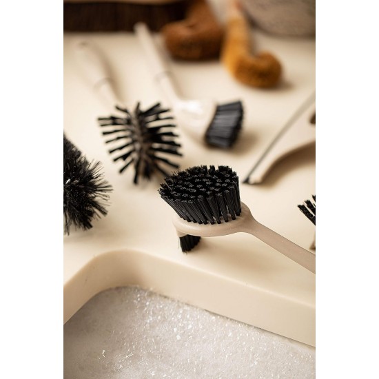 Shop quality Natural Elements Eco-Friendly Double-Sided Dish Brush, Recycled Plastic with Straw Bristles - Grey in Kenya from vituzote.com Shop in-store or online and get countrywide delivery!