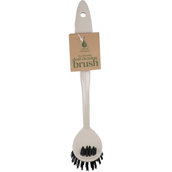 Shop quality Natural Elements Eco-Friendly Double-Sided Dish Brush, Recycled Plastic with Straw Bristles - Grey in Kenya from vituzote.com Shop in-store or online and get countrywide delivery!