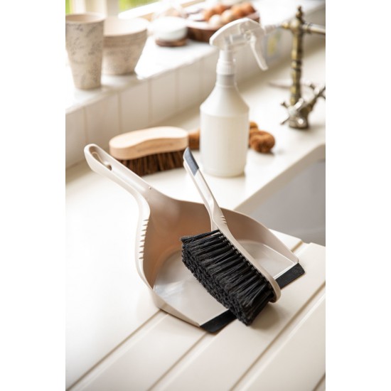 Shop quality Natural Elements Eco-Friendly Dustpan and Brush, Recycled Plastic with Soft Straw Bristles - Grey in Kenya from vituzote.com Shop in-store or online and get countrywide delivery!