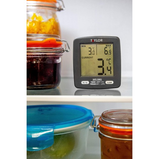 Taylor Pro Freezer Thermometer, Energy Saving, Current-Min-Max Temperature Display, -4°F to -140°F Range, TYPTHDIGFF Shop quality Taylor Pro Freezer Thermometer, Energy Saving, Current-Min-Max Temperature Display, -4°F to -140°F Range in Kenya from vituzote.com Shop in-store or online and get countrywide delivery!