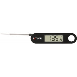 Taylor Sugar Thermometer with Pan Clip, Stainless Steel, 30 x 5cm