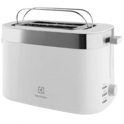 ElectroLux 2 slice Ultimate Taste 300 toaster, 7 Browning Settings-White 