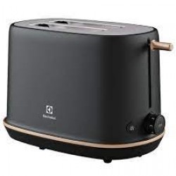 ElectroLux 2 slice Ultimate Taste 700 toaster, 7 browning settings-Black