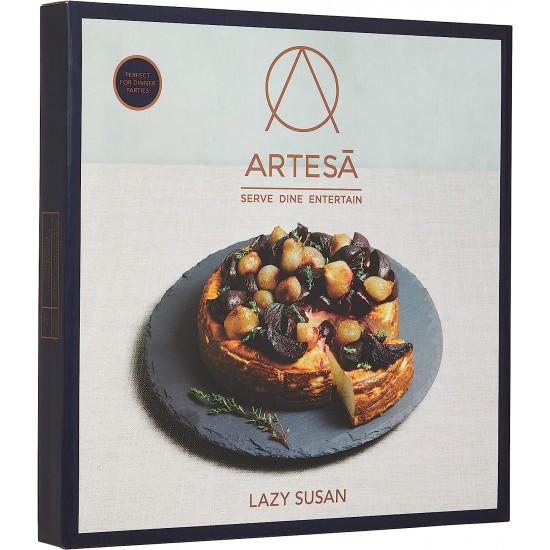 Shop quality Artesà Slate Lazy Susan, Rotates 360 degrees, 35cm in Kenya from vituzote.com Shop in-store or online and get countrywide delivery!