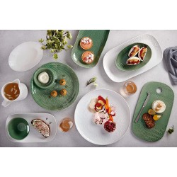 Maxwell & Williams Panama Oval Kiwi Green Serving Bowl, 24cm 