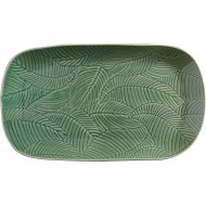 Maxwell & Williams Panama Oblong Kiwi Green Platter, 34cm 