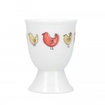 KitchenCraft Chicks Porcelain Egg Cup