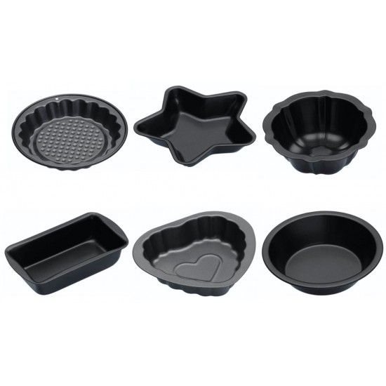 Bakeware : Kitchen Craft Mini Cake Pan, Assorted Shapes (