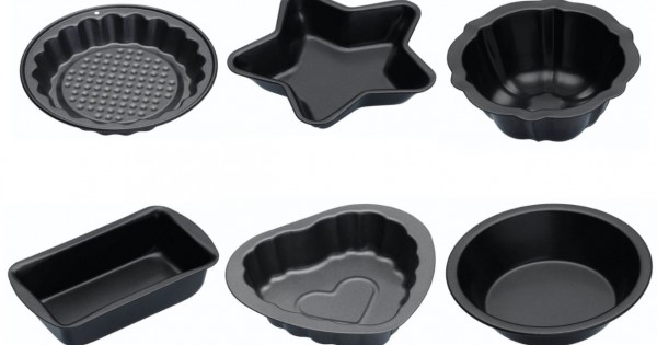 Bakeware : Kitchen Craft Mini Cake Pan, Assorted Shapes
