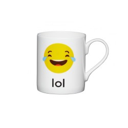 Kitchen Craft LOL Emoji Face Mini Mug, 250ml