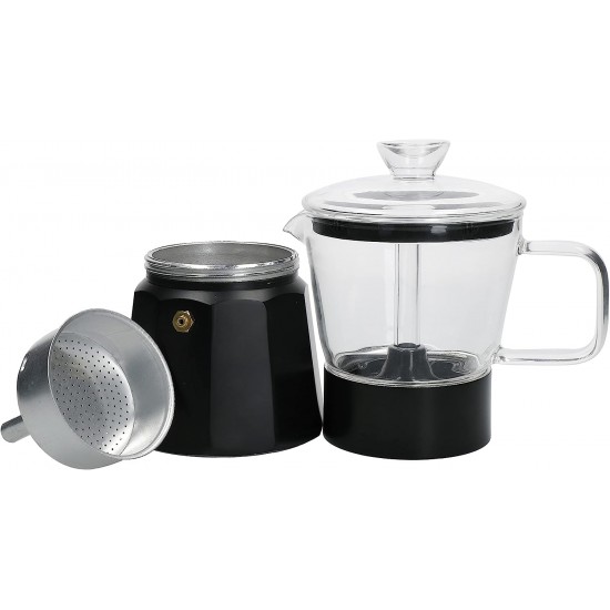 Shop quality La Cafetière Verona Glass Espresso Maker-6-Cup, Black in Kenya from vituzote.com Shop in-store or online and get countrywide delivery!