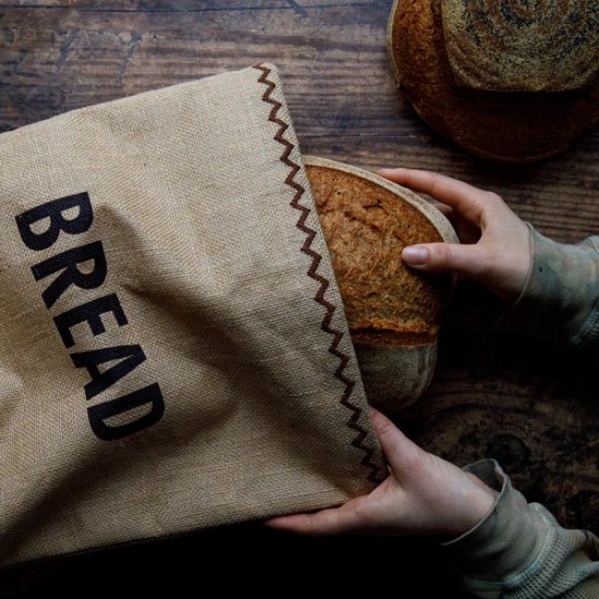 Shop quality Natural Elements Eco Jute Bread Bag with Drawstring-100 Cotton, 34 x 17 x 42 cm in Kenya from vituzote.com Shop in-store or online and get countrywide delivery!