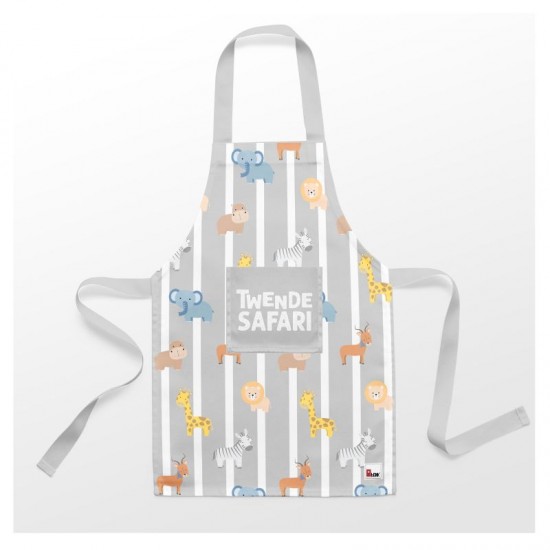 Shop quality Bonk Kids Poly Cotton Kids Apron, Twende Safari Chef Apron, Multicoloured in Kenya from vituzote.com Shop in-store or online and get countrywide delivery!