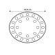 Elho Floor Protector Round Transparent, 12.5cm, 8711904074371 Shop quality Elho Floor Protector Round Transparent, 12.5cm in Kenya from vituzote.com Shop in-store or online and get countrywide delivery!