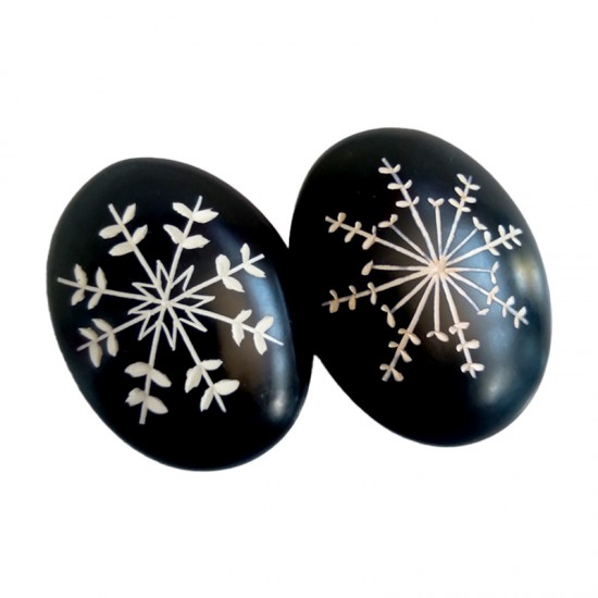 Undugu Soapstone Hand-Crafted Snowflakes and Stars Pebbles - 1 Piece, Assorted, UN2023SNFL01-star Shop quality Undugu Soapstone Hand-Crafted Snowflakes and Stars Pebbles - 1 Piece, Assorted in Kenya from vituzote.com Shop in-store or online and get countrywide delivery!