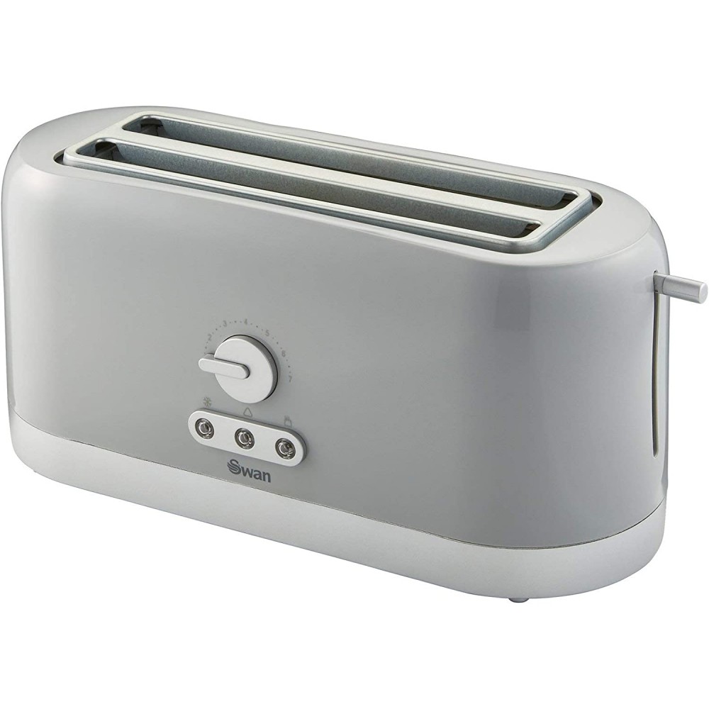 Toasters Swan 4 Slice Toaster, 7 Variable Browning Control