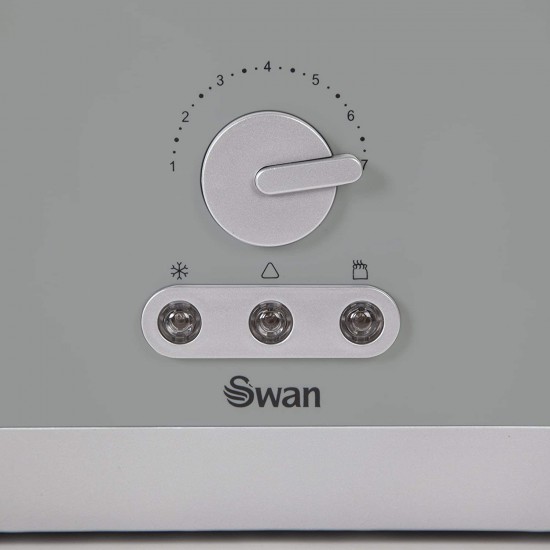 Toasters Swan 4 Slice Toaster, 7 Variable Browning Control
