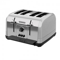 Morphy Richards Venture Brushed 4 Slice Toaster - Brushed Stainless Steel